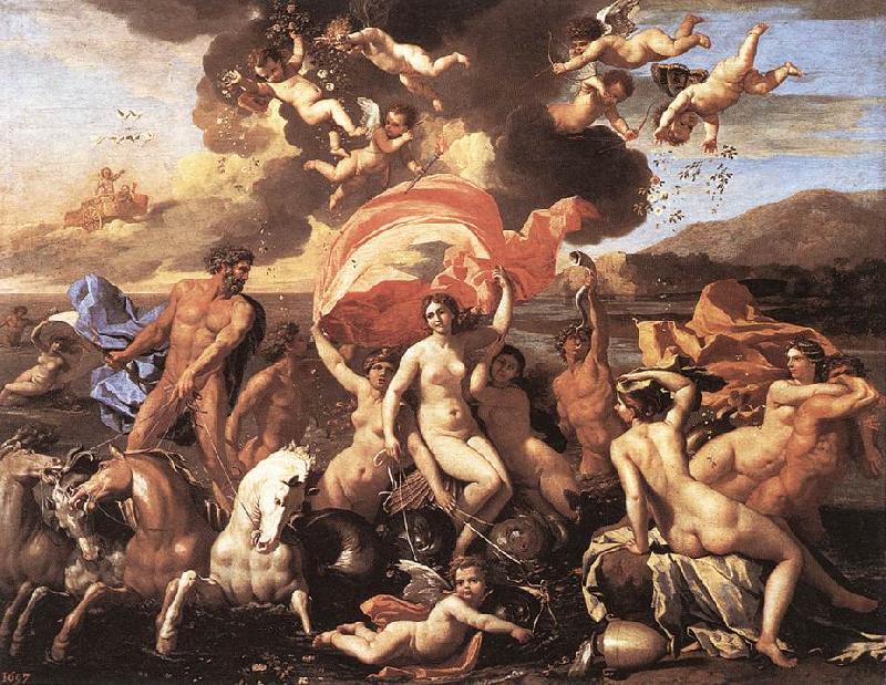 POUSSIN, Nicolas The Triumph of Neptune sg oil painting image